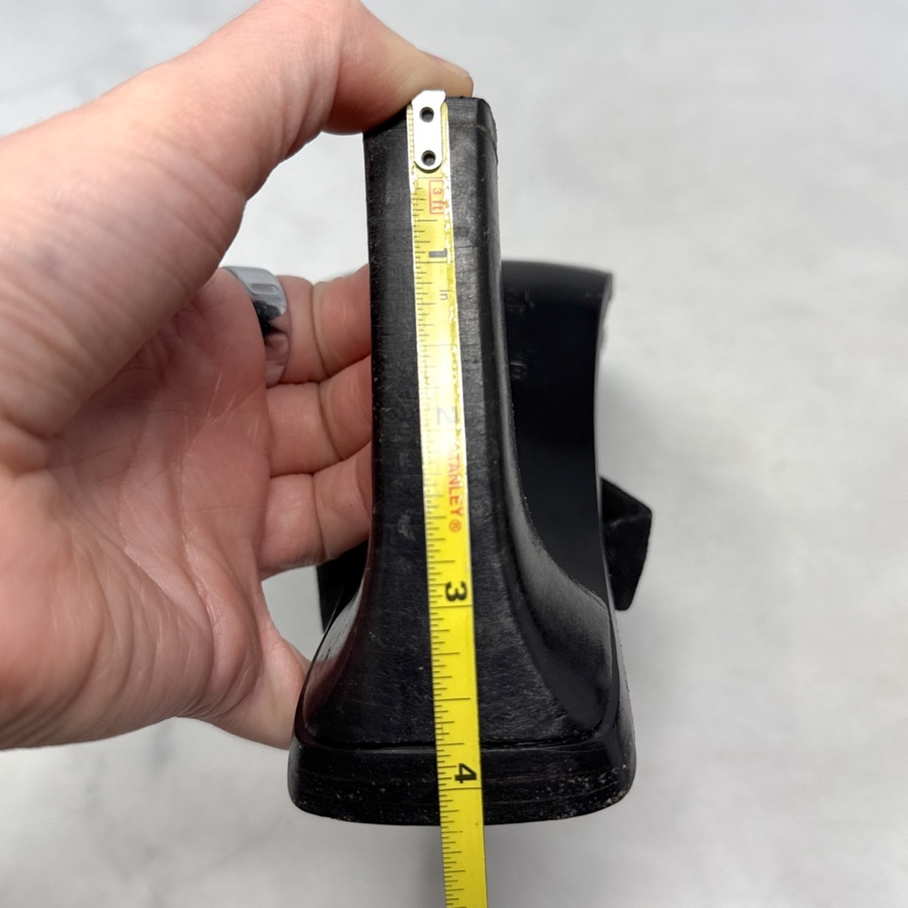 Gucci Black Suede & Patent Leather Heeled Sandals - Picture 11 of 13